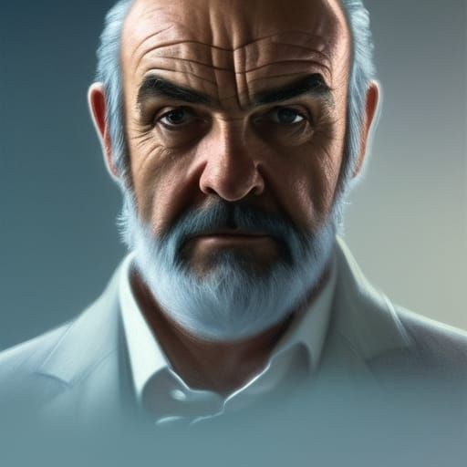 Sean Connery AI Generated Artwork NightCafe Creator