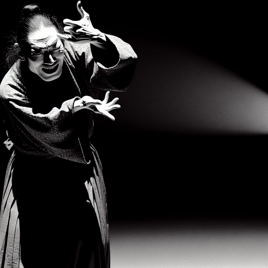 Butoh Dancer.