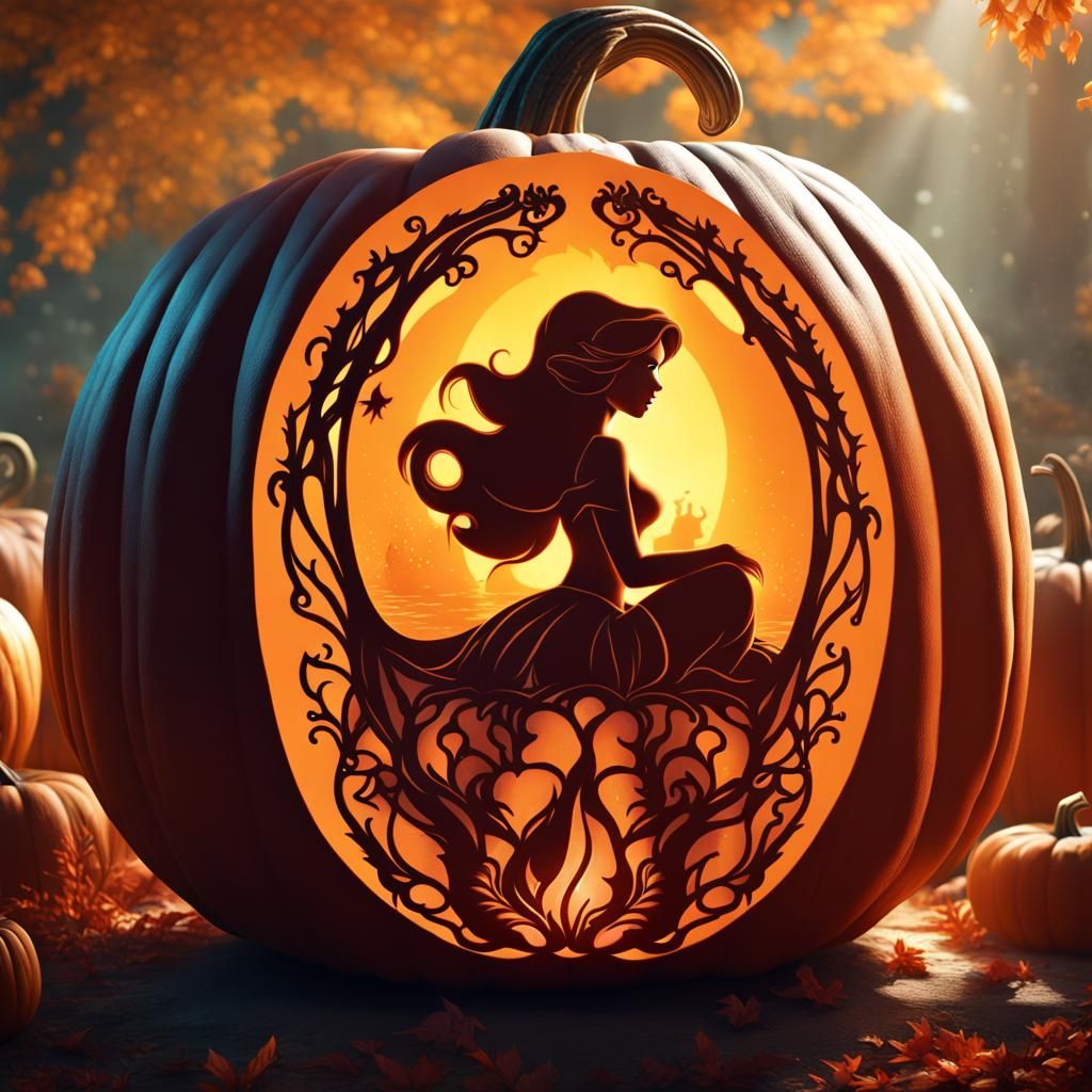 Pumpkin Under the Sea  by @Cierra