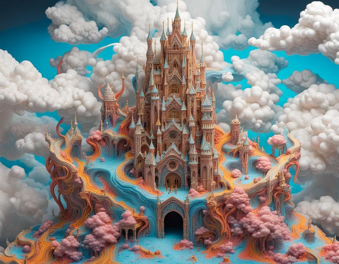 Kingdom of Clouds  by @Faceless Dude