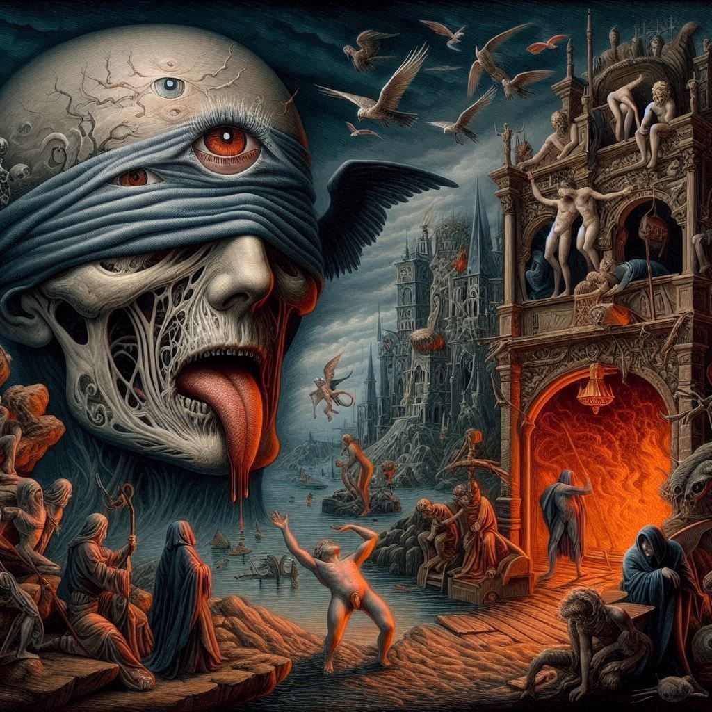 the blindness that allows you to look and see, but not to se...