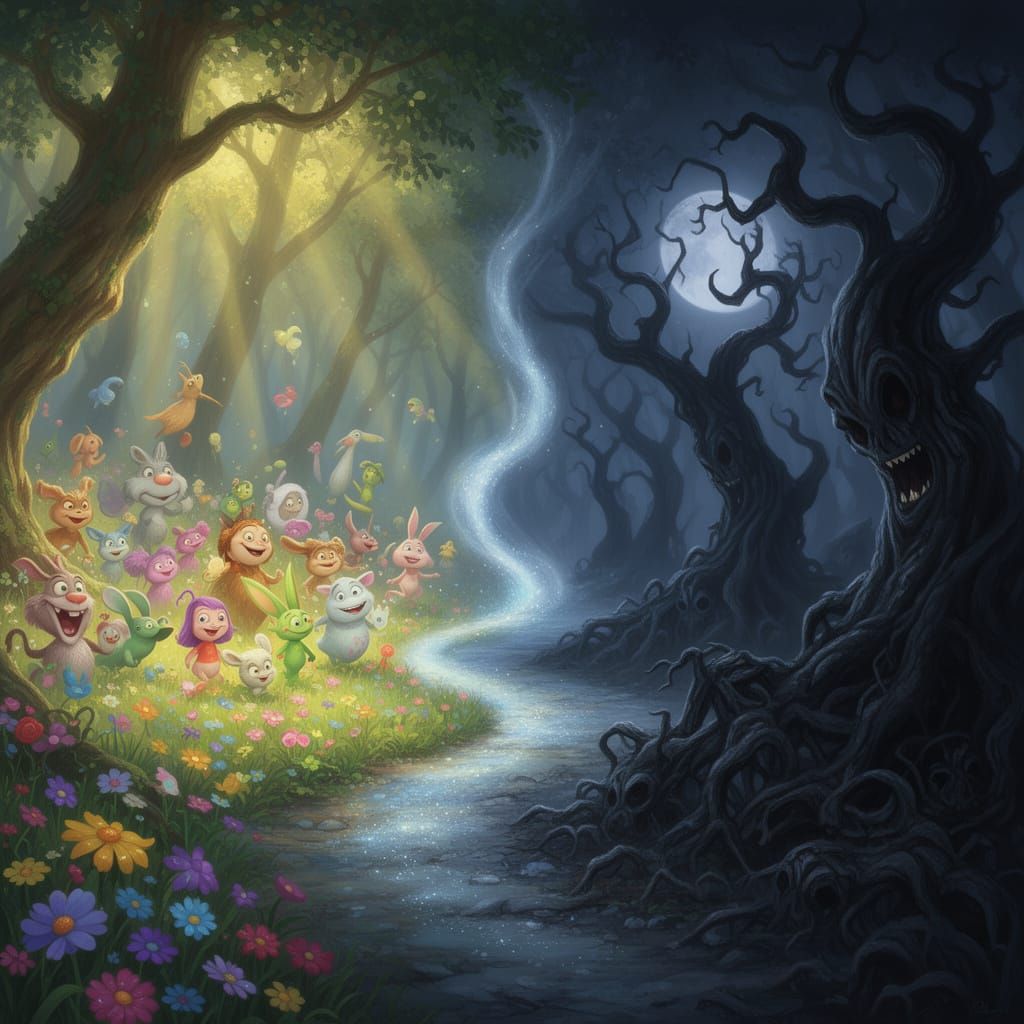 Dream VS Nightmare  by @Ivan Toncev