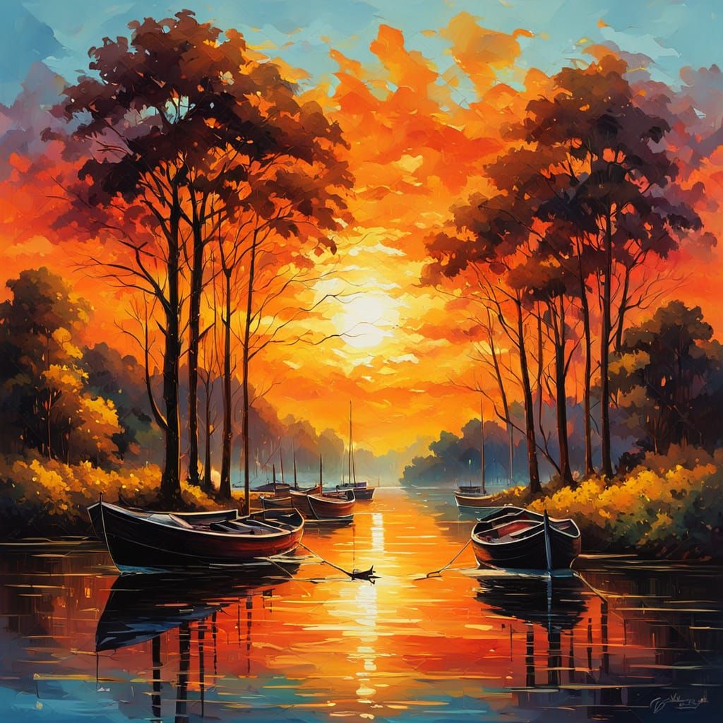 Sunset   by @Happy Jack