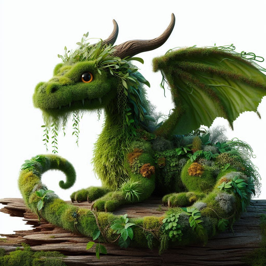 little dragon by the sea