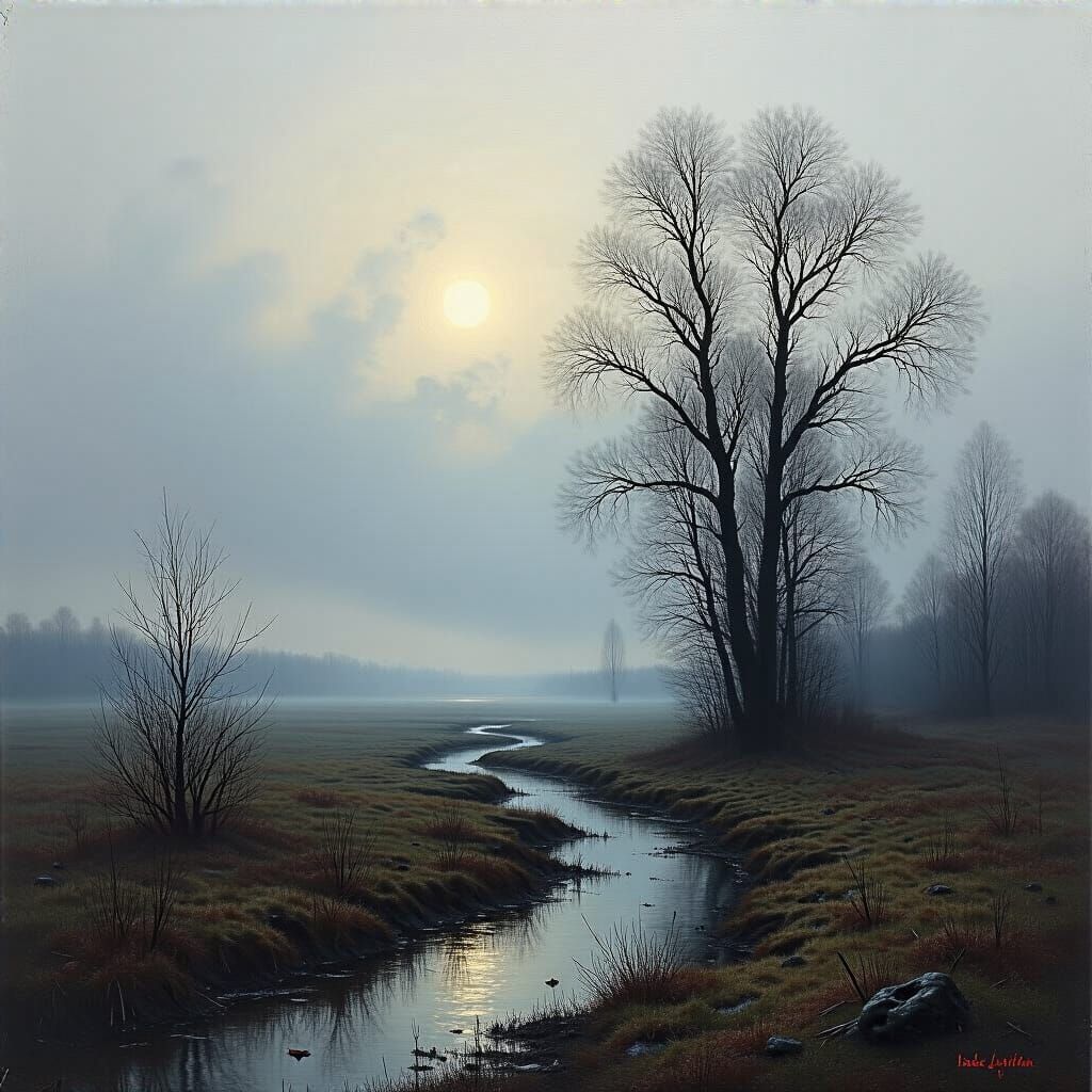 Grimdark by Isaac Levitan