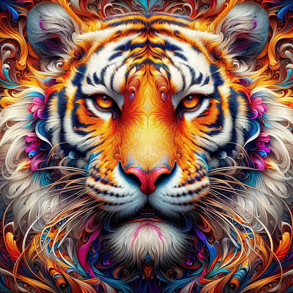 Tiger - AI Generated Artwork - NightCafe Creator