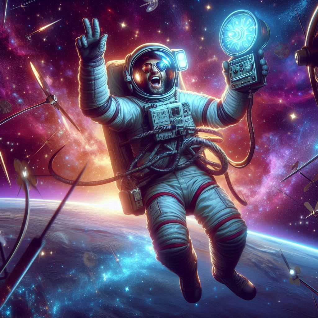 In Space, No One Can Hear You Scream.