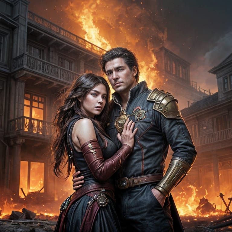 Our love was running into a burning building