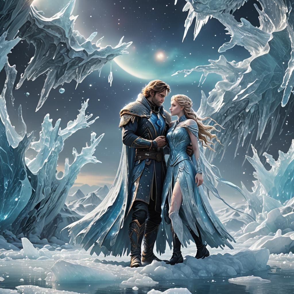 A Warrior's Farewell to Lady (Ice Planet Final Stand)