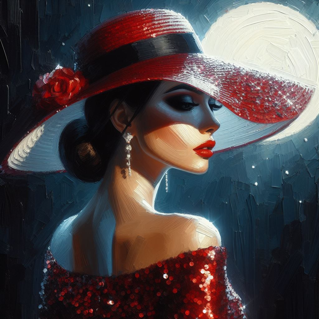 Impasto mood...red series