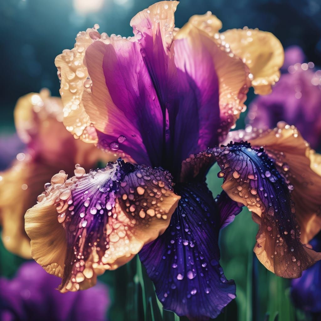 iris beauty  by @Luctrian