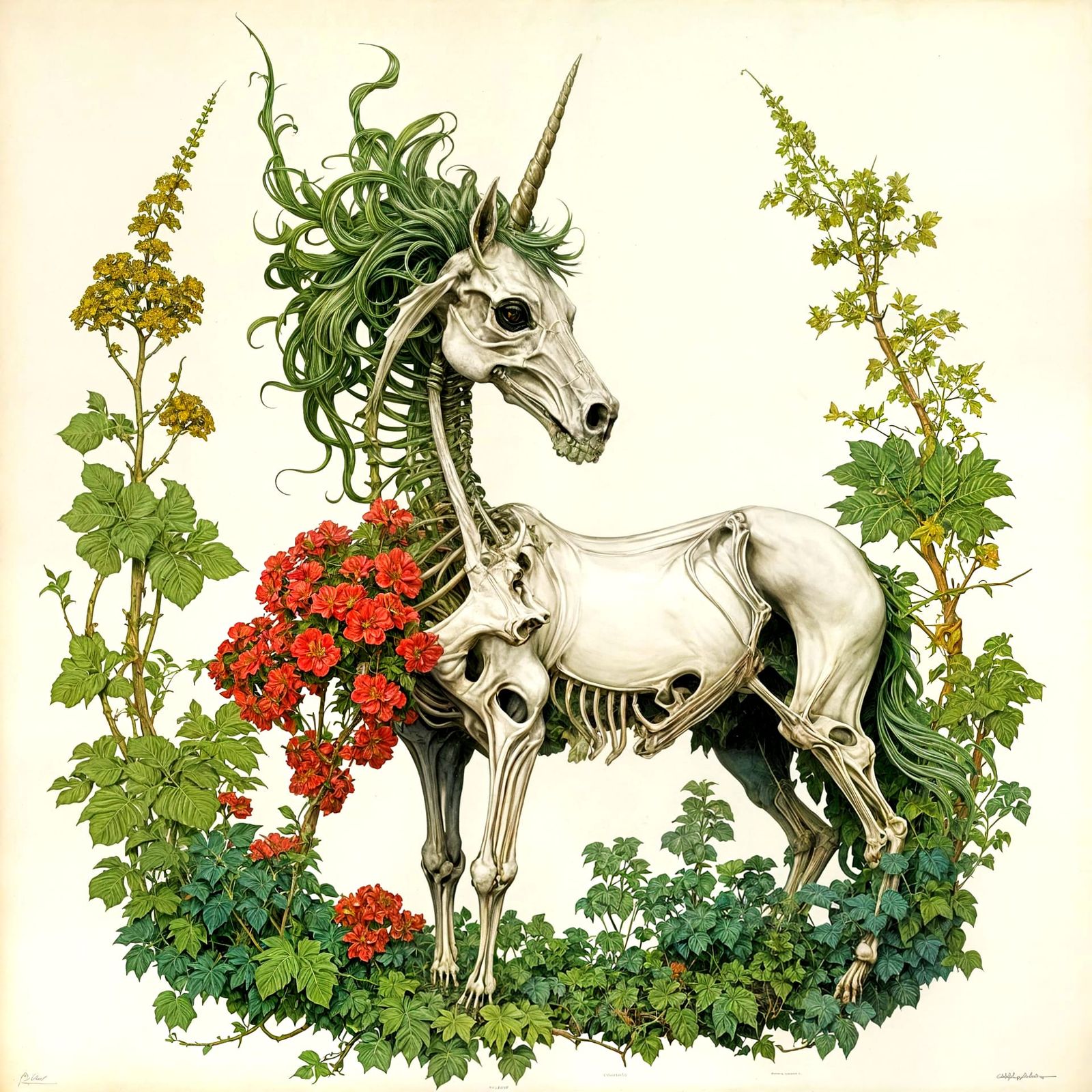 Sceleton unicorn