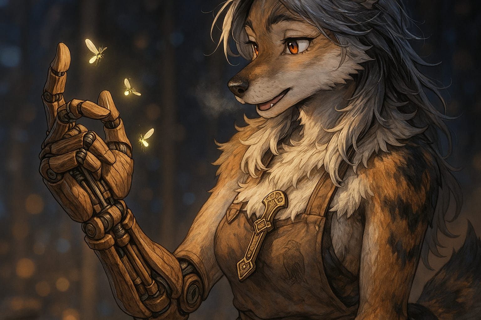 Fantasy Hazel and the Fireflies