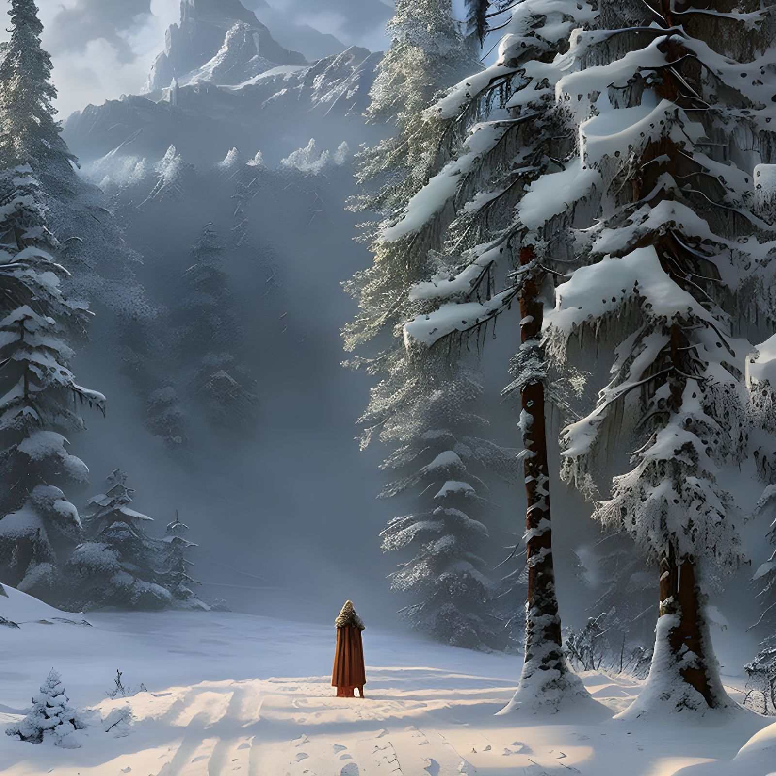 Can you feel my love in the falling snow?  by @Clayton