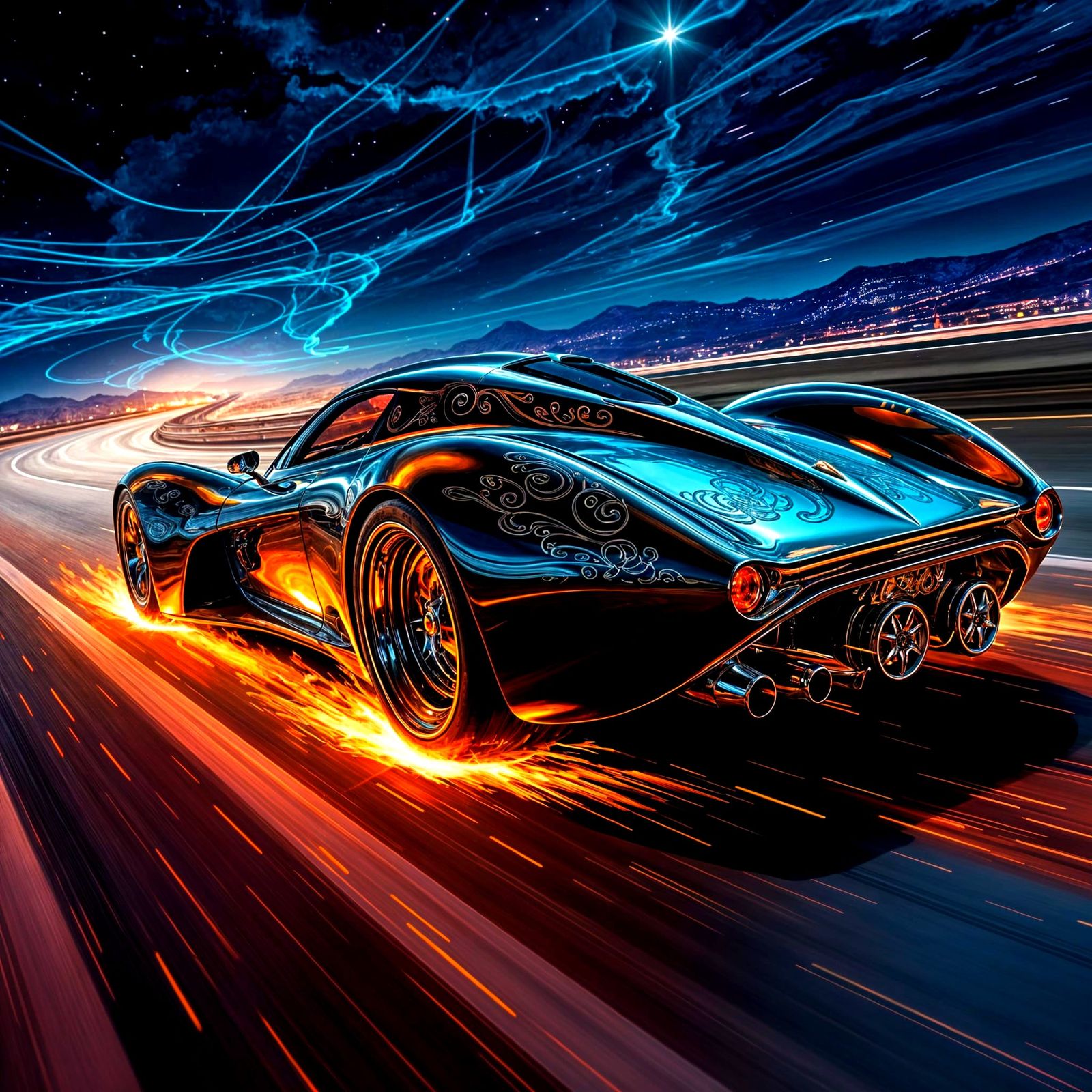 Night drive  by @MSz