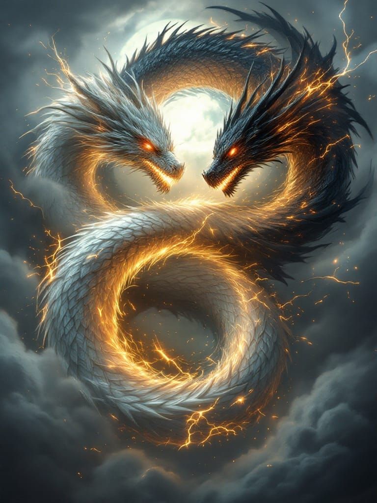 Draconic Duel of Destiny  by @fredlef