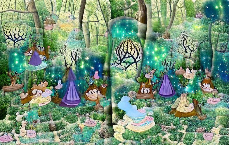 Magical woodland dreams