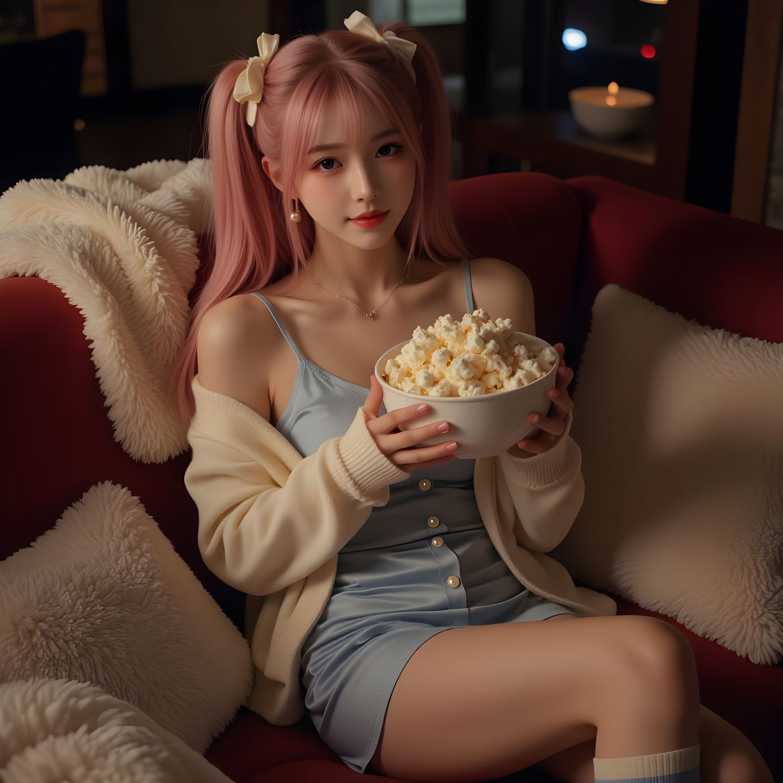Xiao Yu: Movie Night 🍿(2 Images)