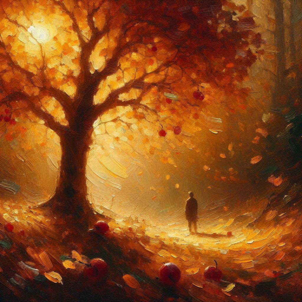 Et que j’aime ô saison que j’aime tes rumeurs Les fruits tom...