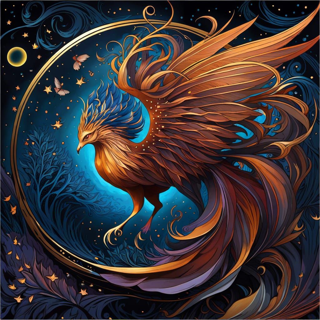 The phoenix - AI Generated Artwork - NightCafe Creator