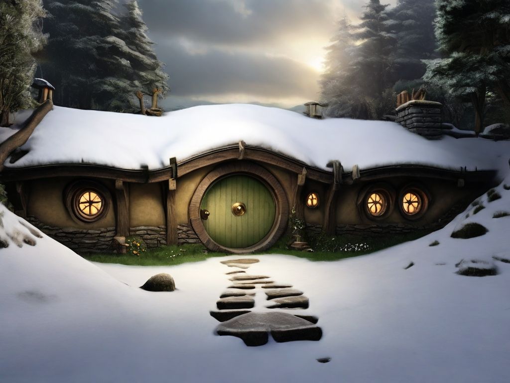 The Shire in the Snow