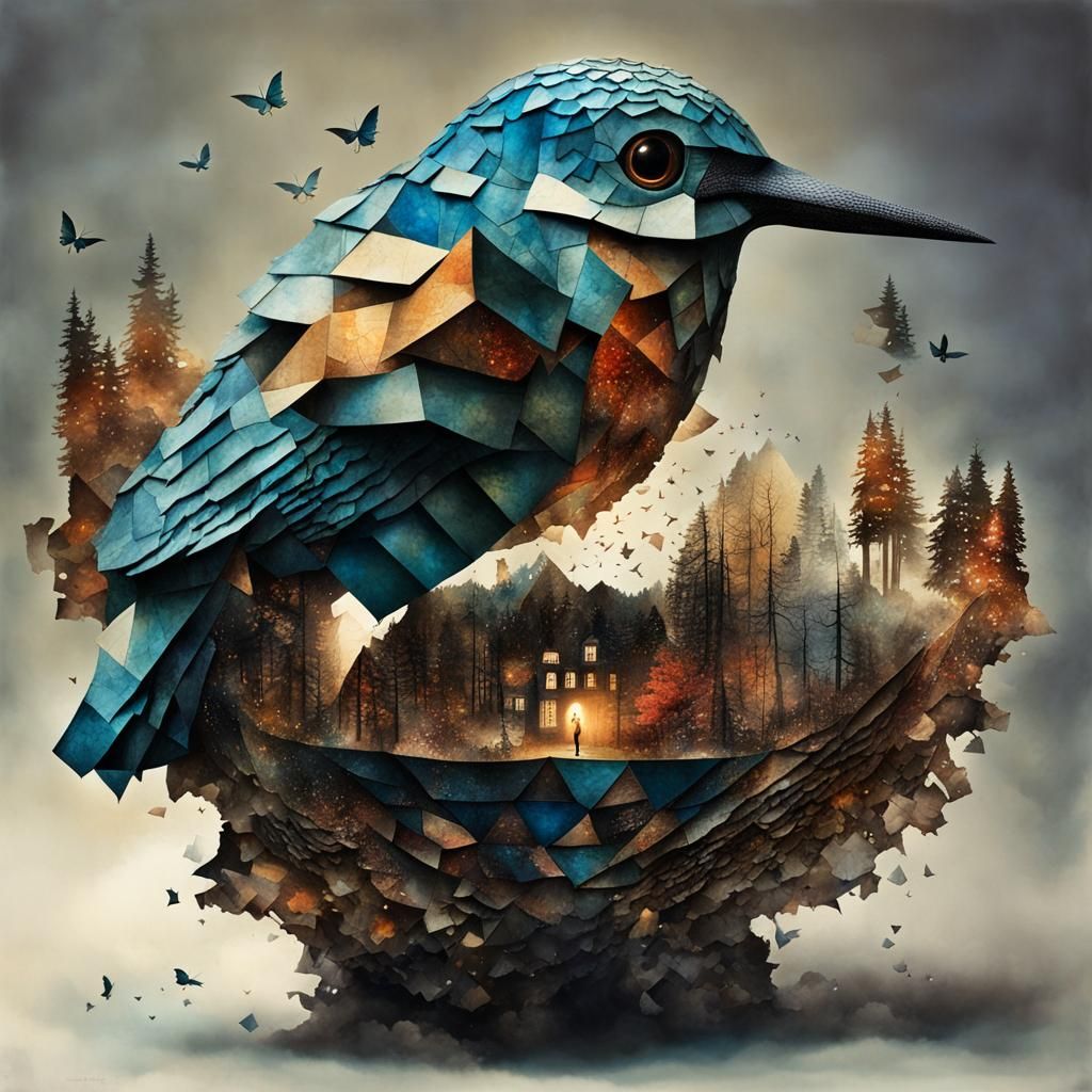 cubismystic  by @Picklemouse