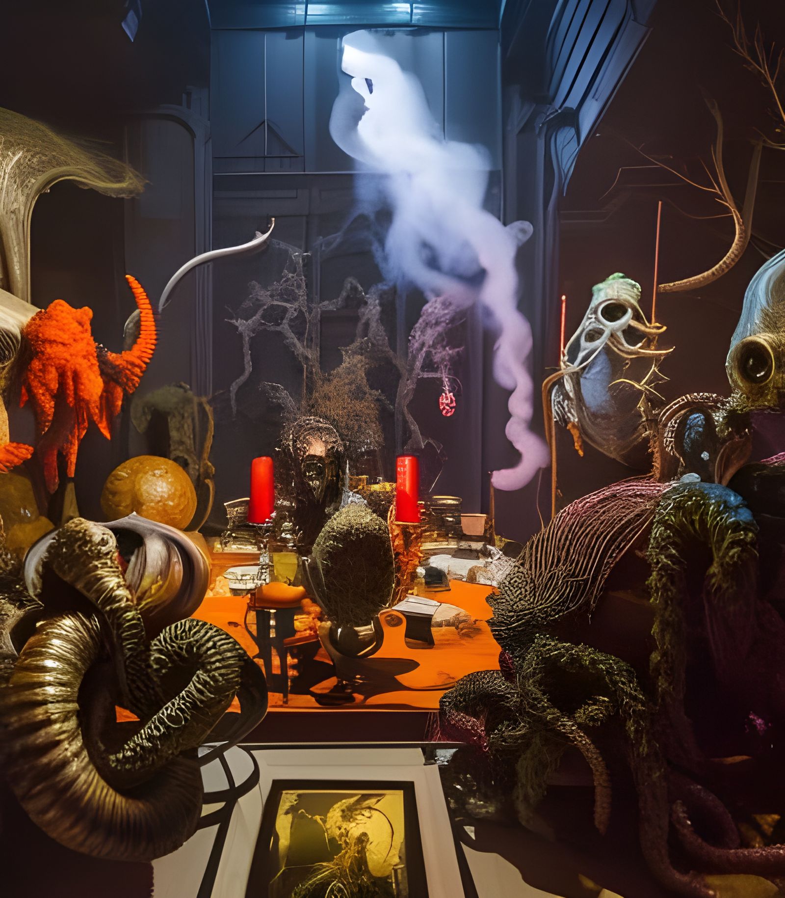 Surreal Stopmotion Wraiths and Cthulhu Photo