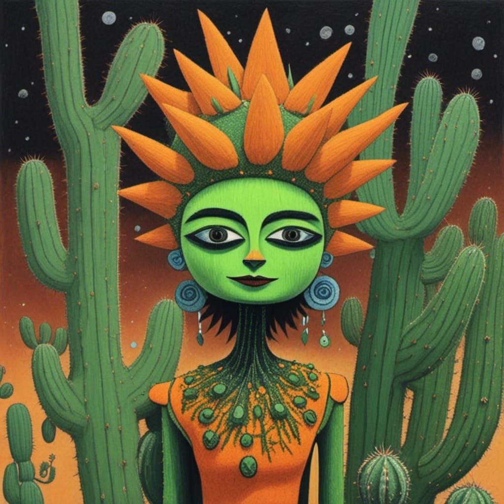  <lora:Cactus People:1.0>