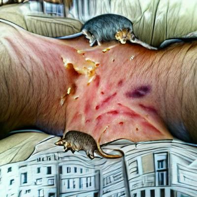 Eaten alive by rabid rats