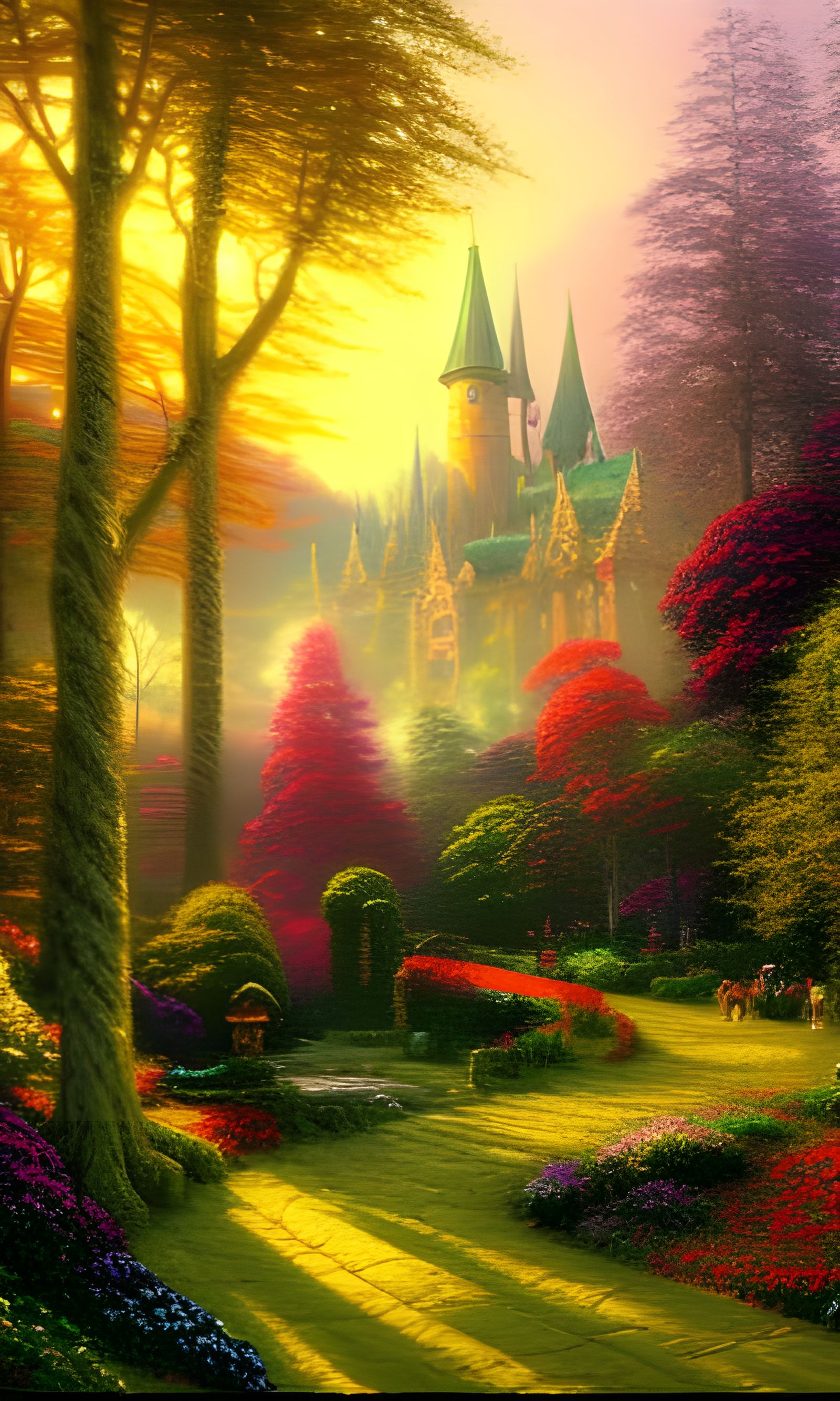 Emerald Castle  by @Lady Elle