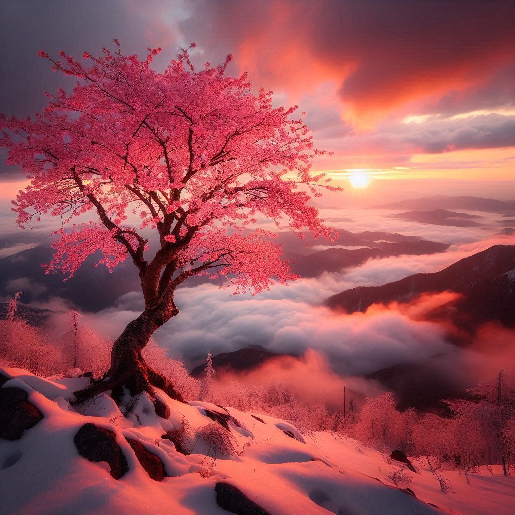 Cherry Tree 🌸⛰️