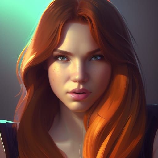 Kim-possible - AI Generated Artwork - NightCafe Creator