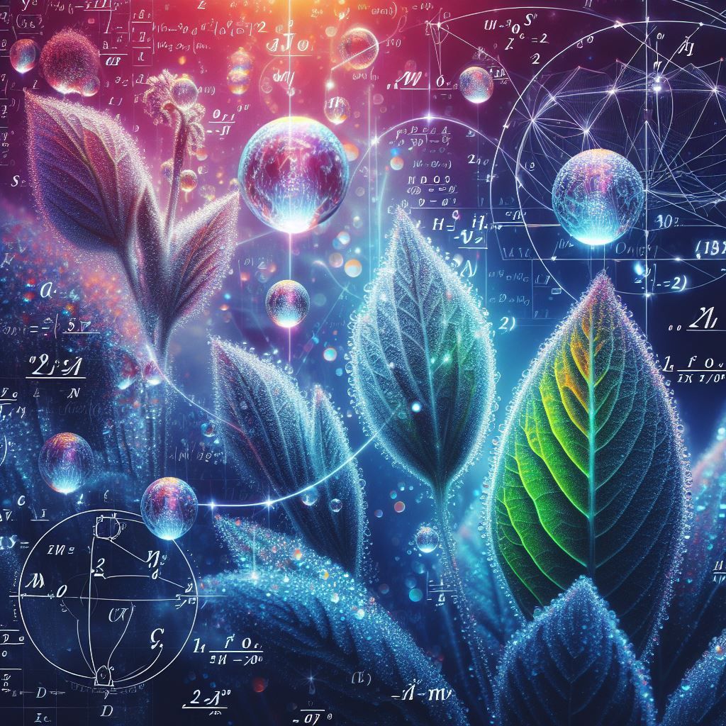 Double Exposure: Mist to Dew Drops with X-ray Vision and Phosphorescent Glow