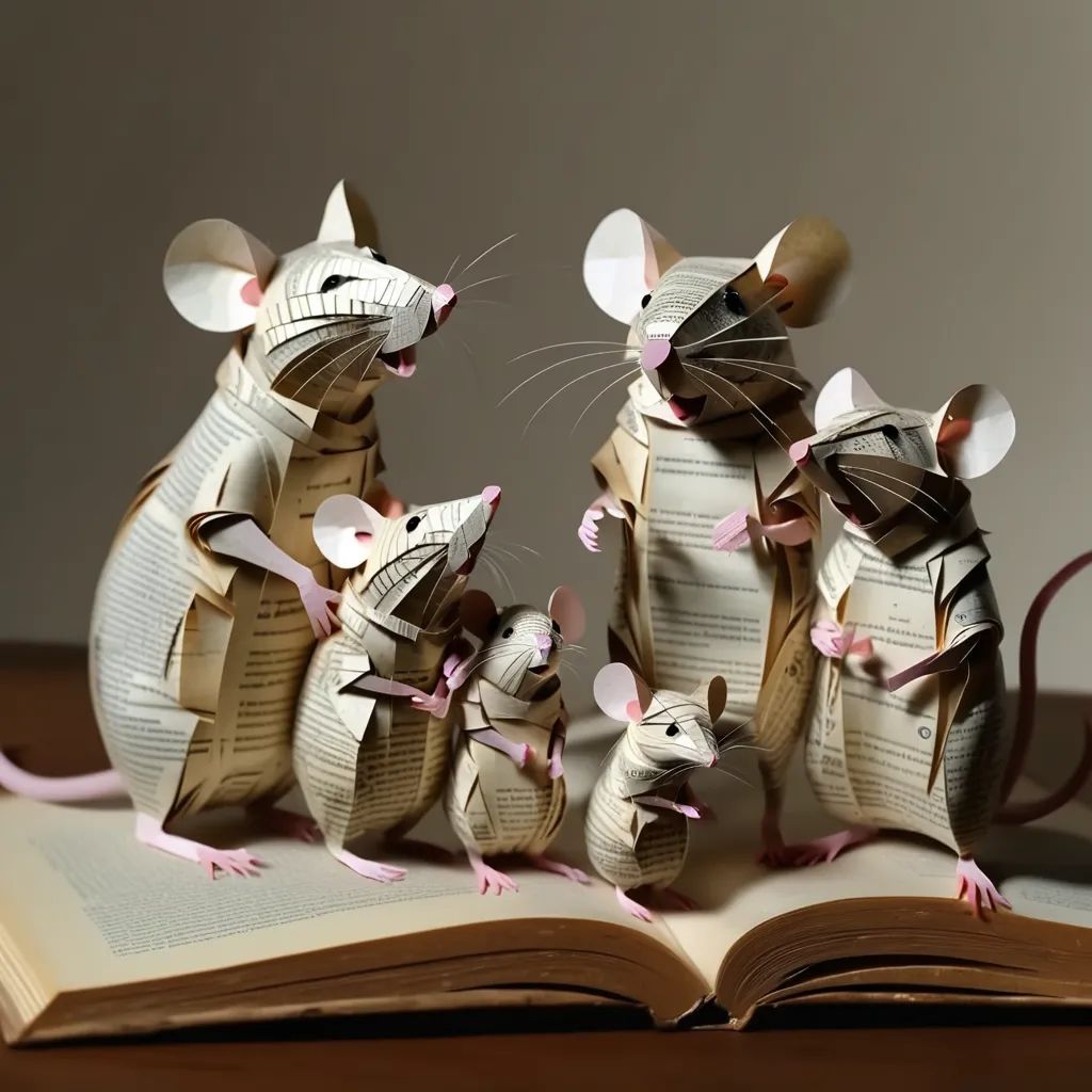 A family of mice.