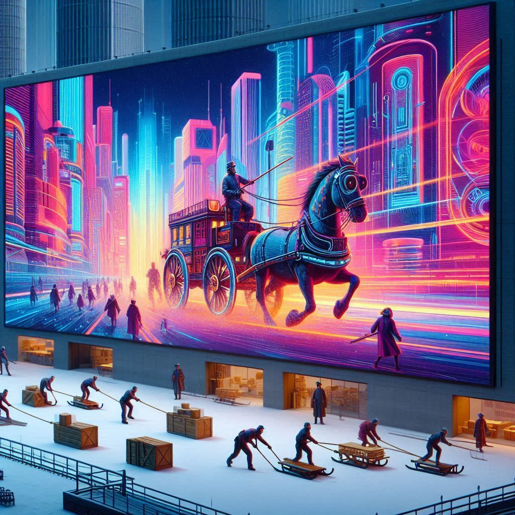 The invention of the wheel