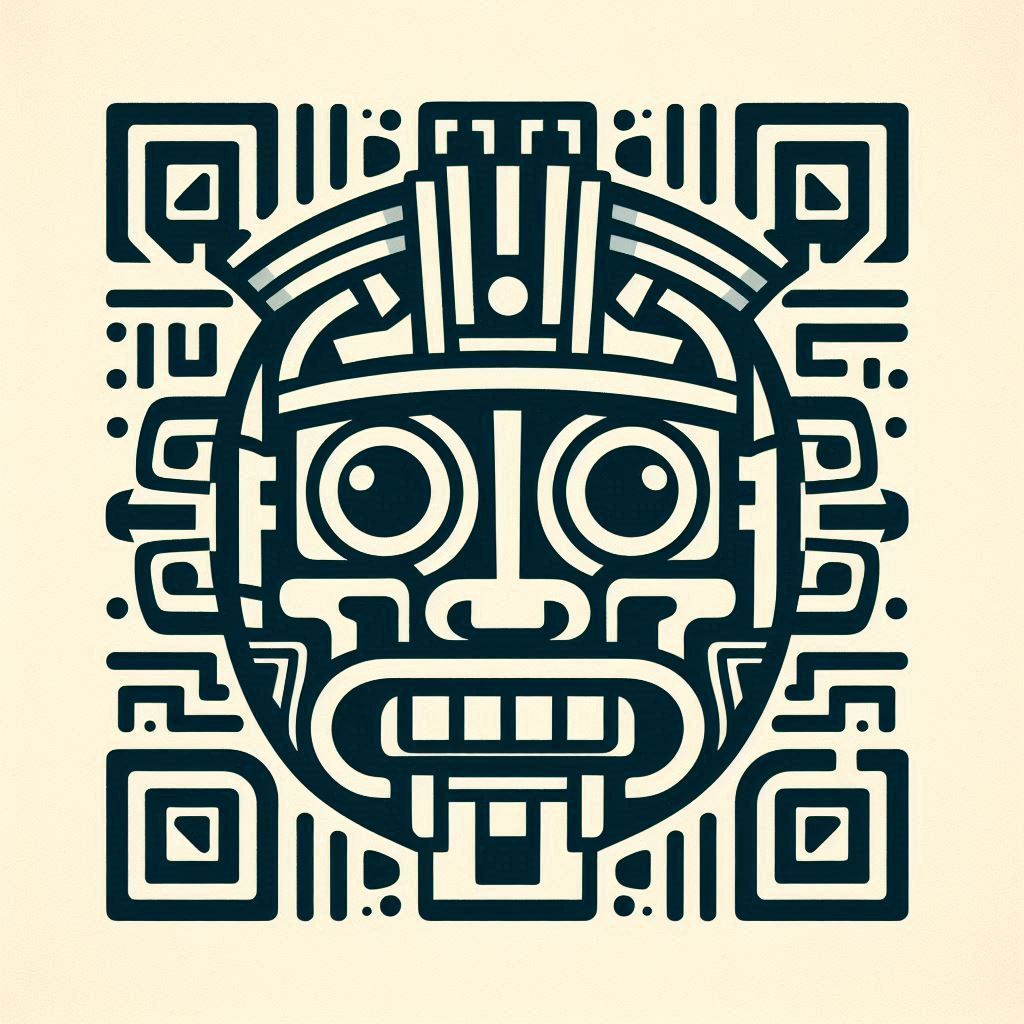 Aztec QR code