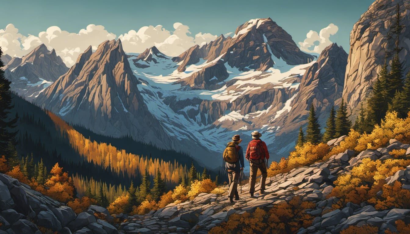 Dream vacations in the Rocky Mountains  by @That cinema teacher