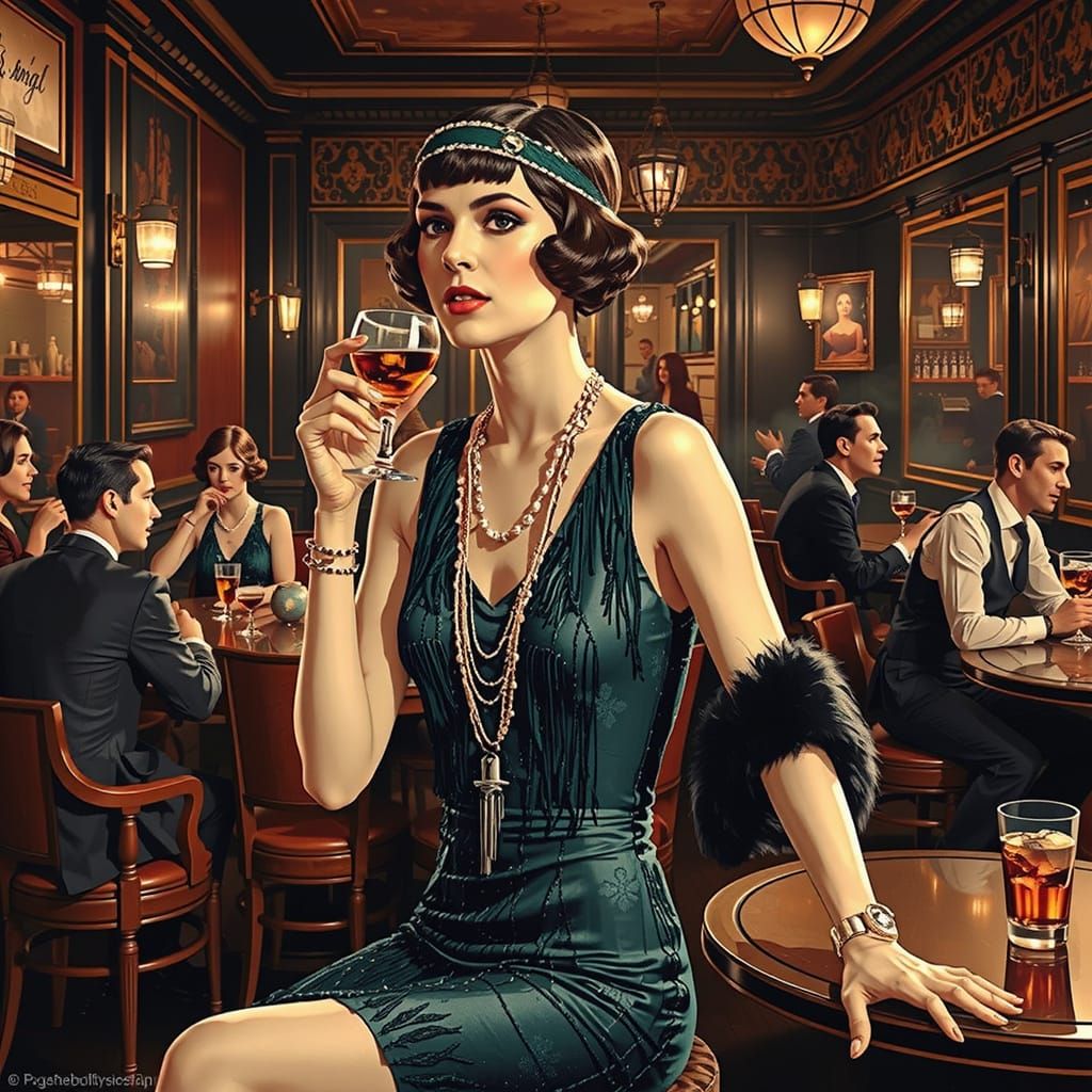 A Quiet Drink   by @bookwrm0706