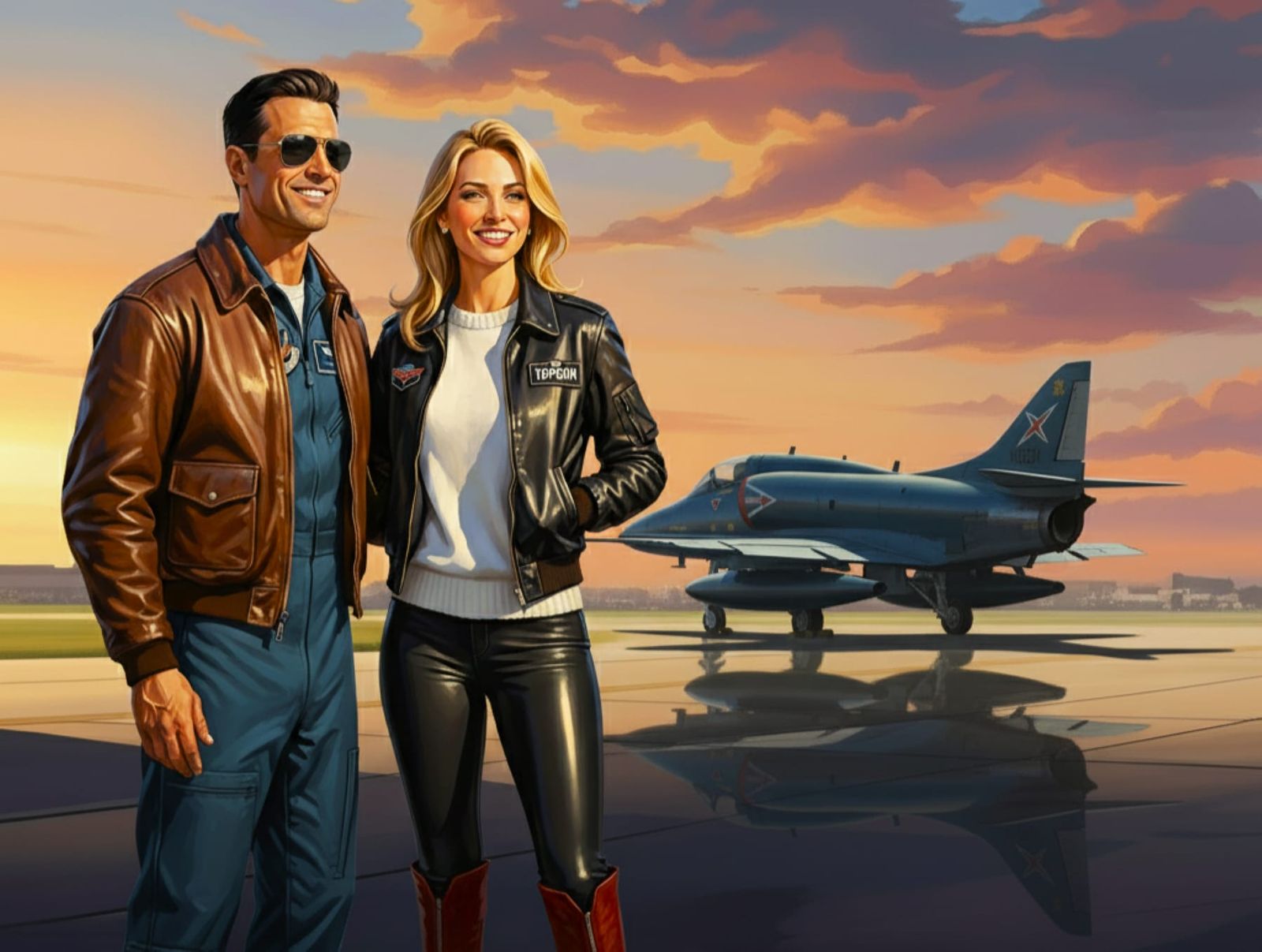 Capt. Thom and Capt. Kate Have Another Date in the Air