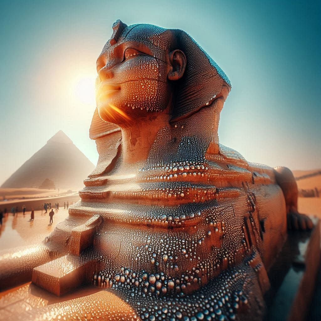 Dewy Sphynx of Giza