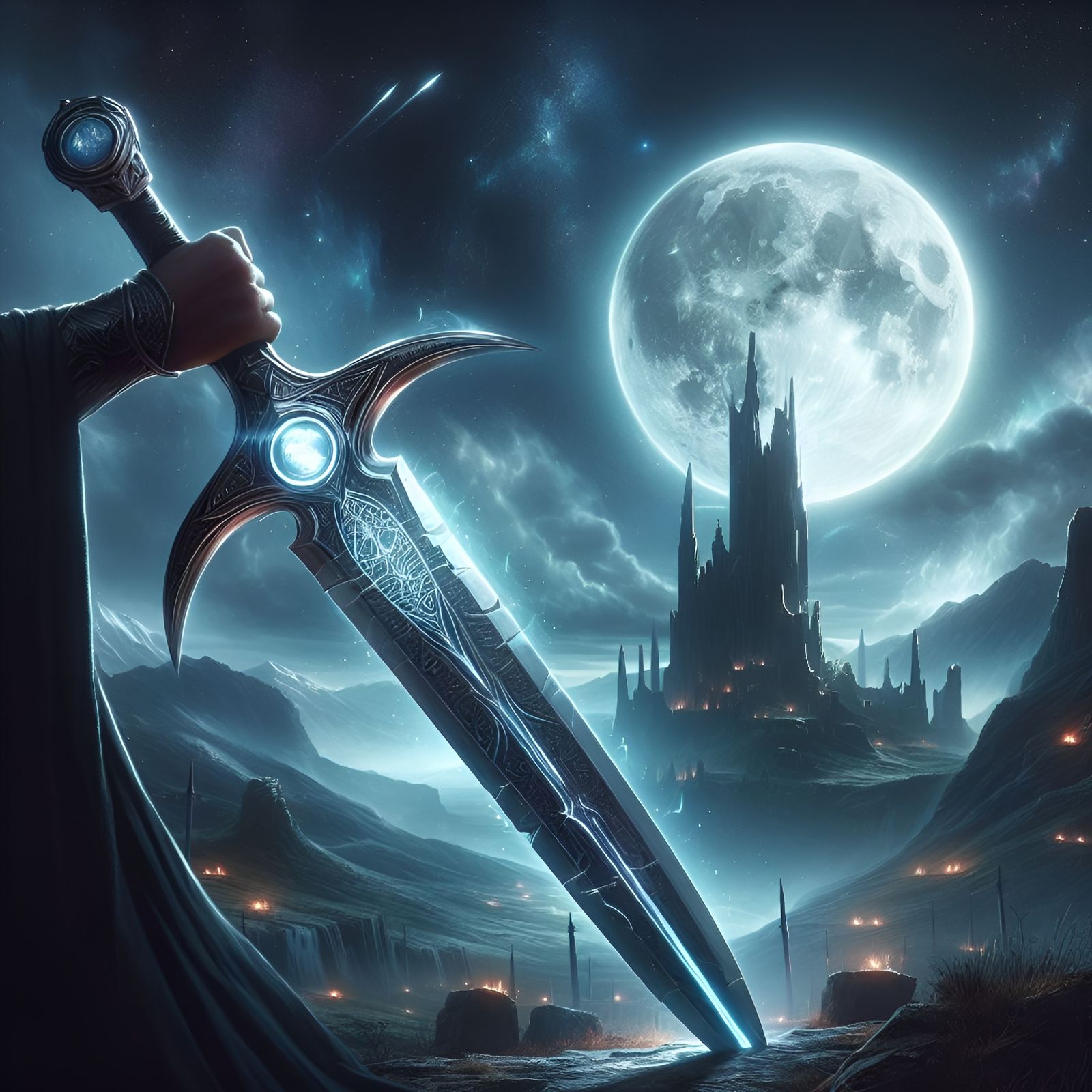 Mysterious Stranger and the Broken Sword