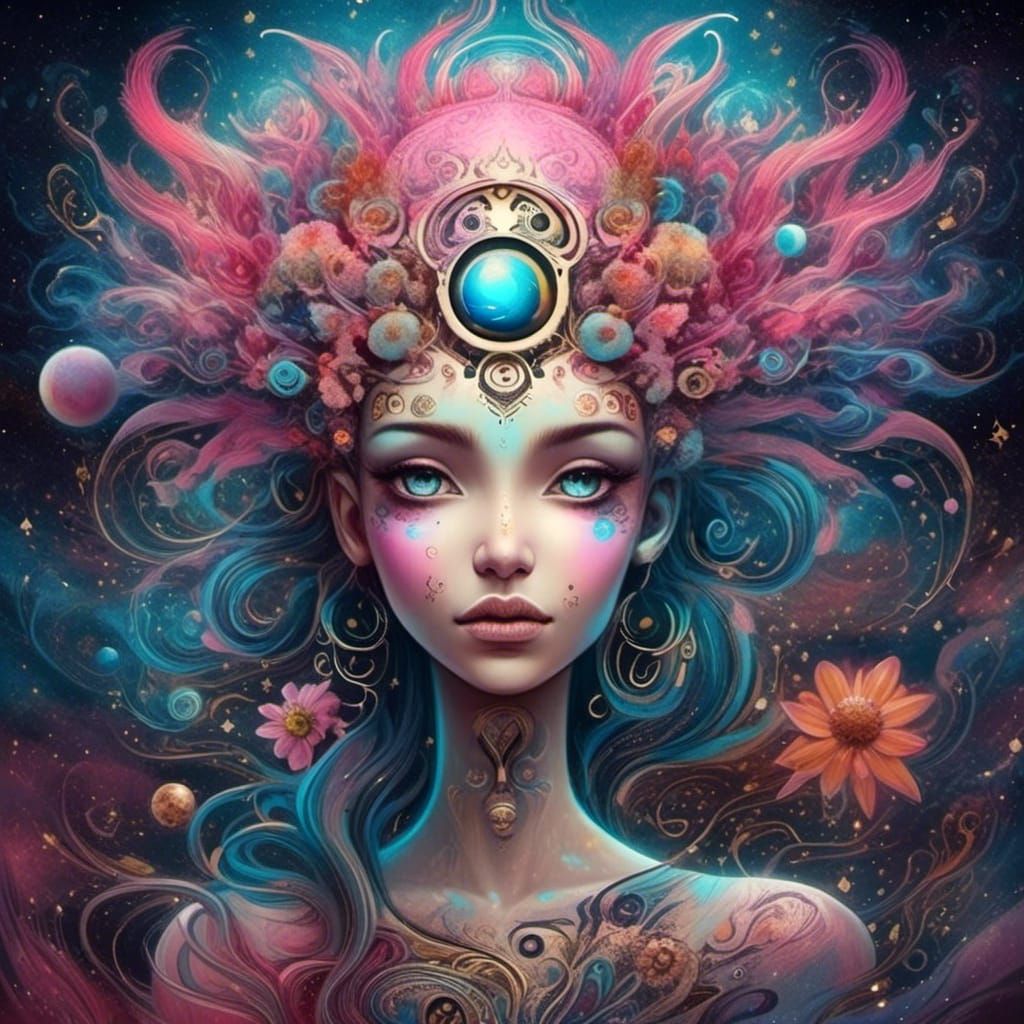 Beauty Pink Blue