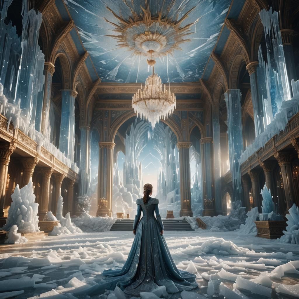 Icy kingdom  by @Tarotcat