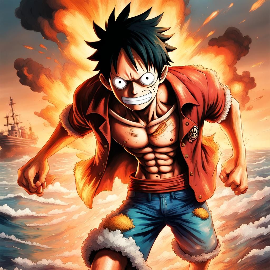 Don't f*** with Luffy - AI Generated Artwork - NightCafe Creator