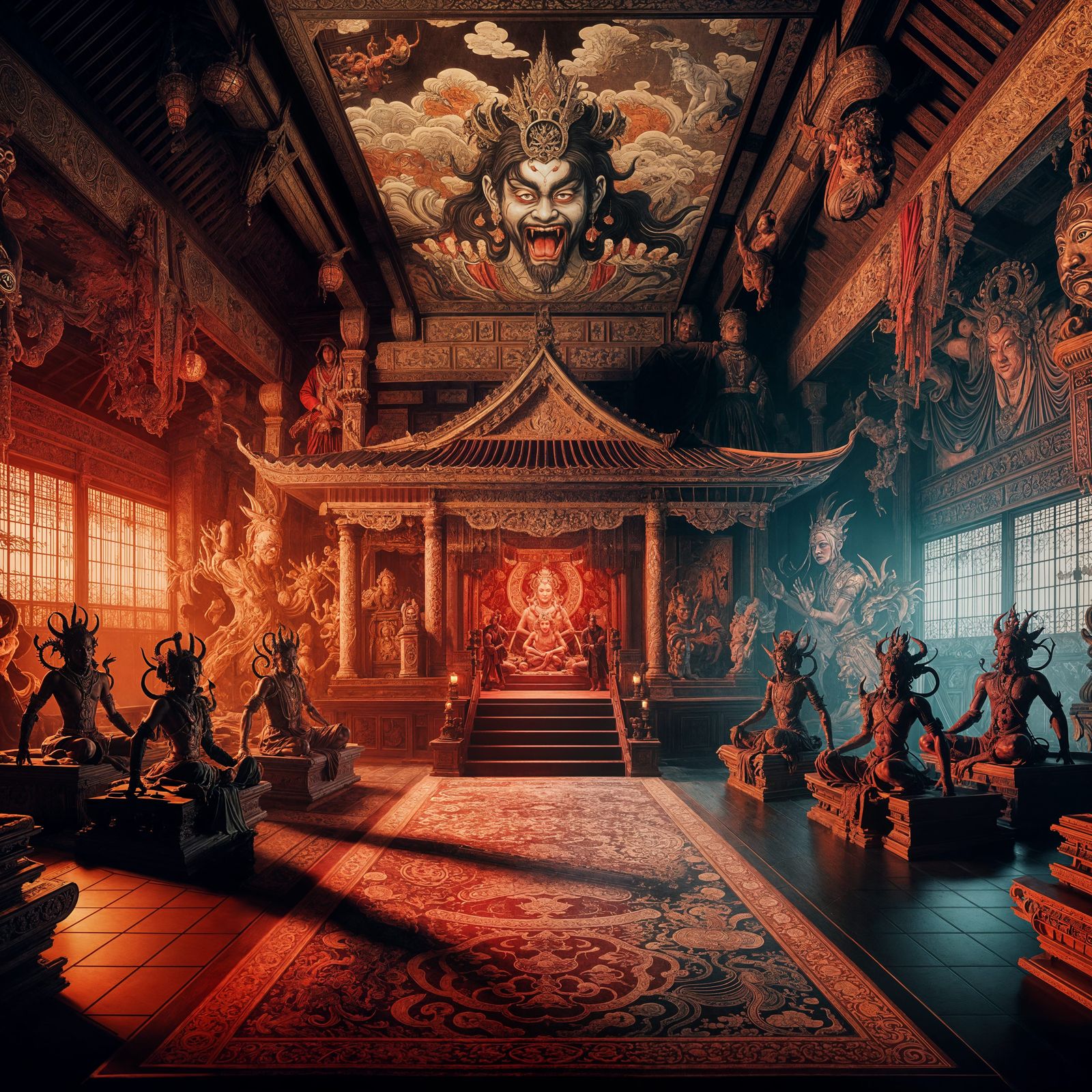 A traditional haunting