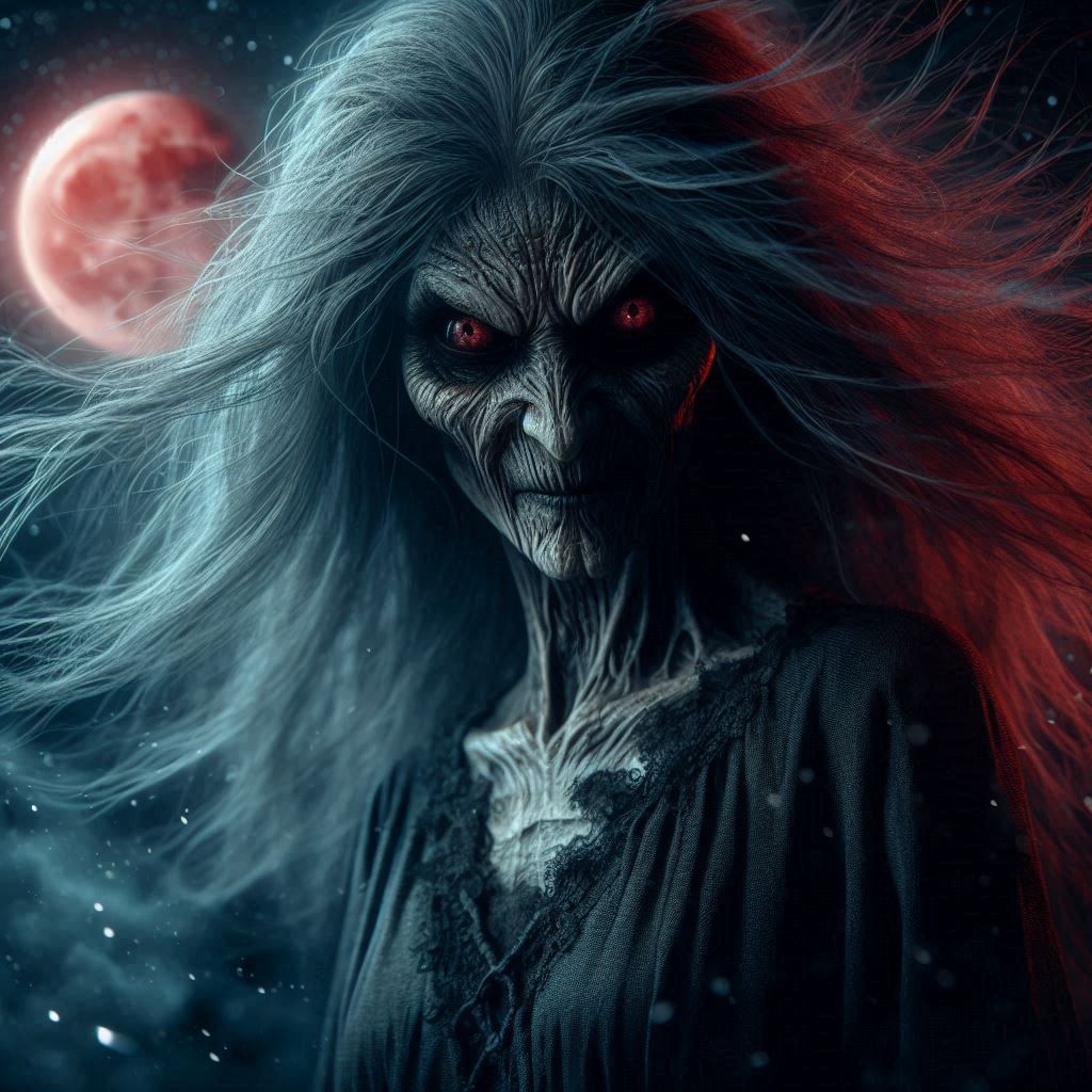 The blood moon witch