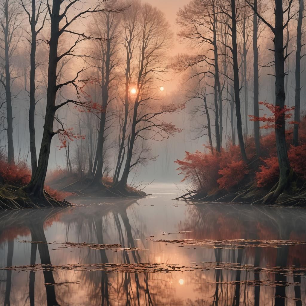 dreamy & foggy autumn  by @Mapont