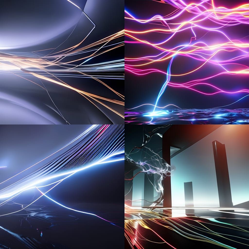 Electricity running wild AI Generated Artwork NightCafe Creator