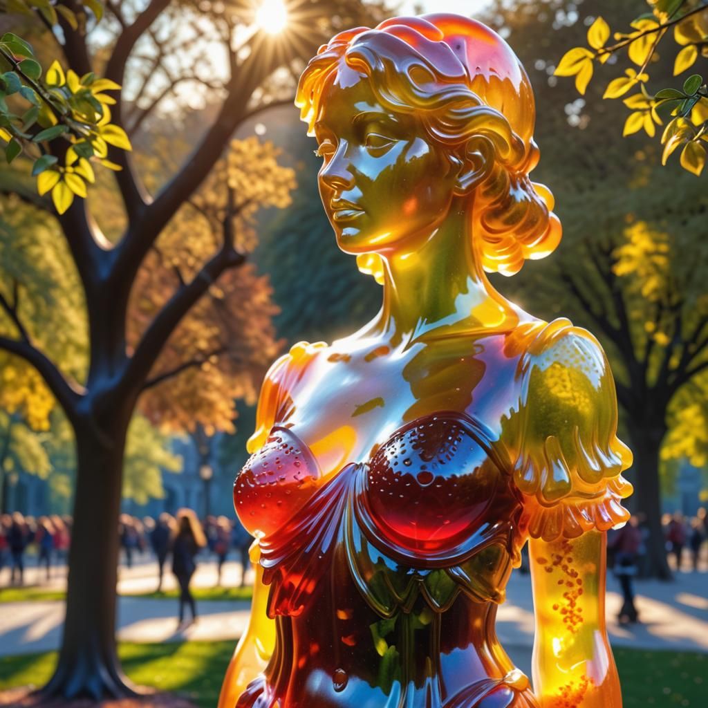 Woman made of jelly  by @ErikChieftain