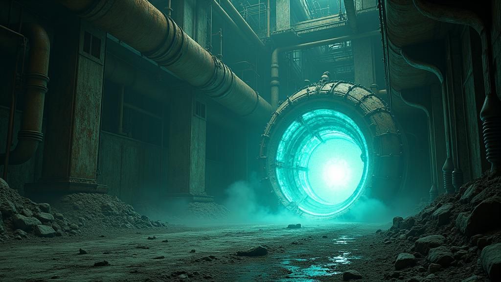 The Generator in the underground factory complex